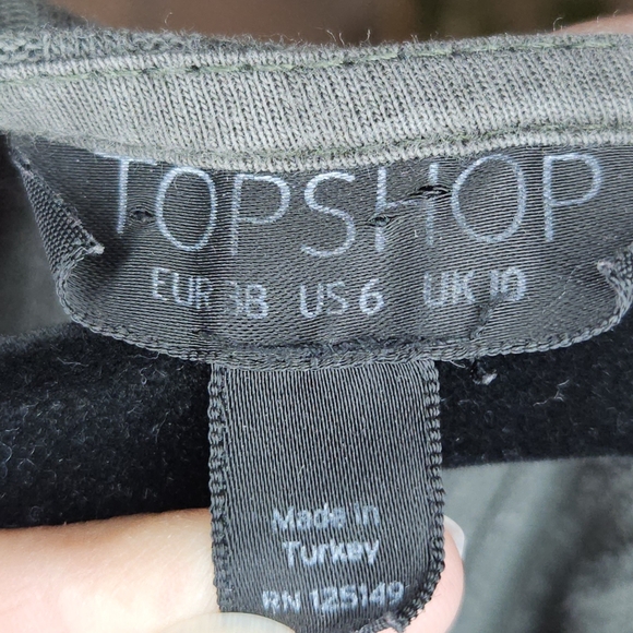 Topshop Ribbed Mini Dress - Picture 5 of 5